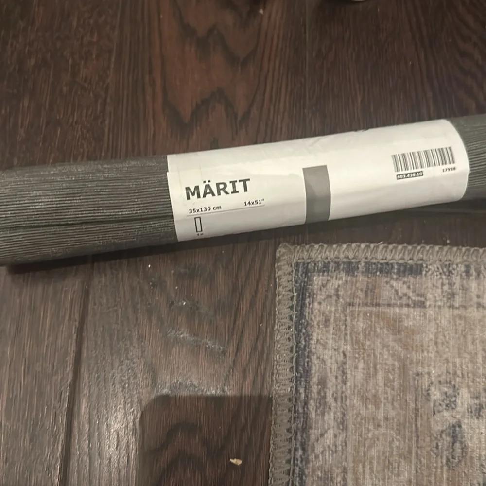 IKEA Marit gray Cotton Blend Table Runner